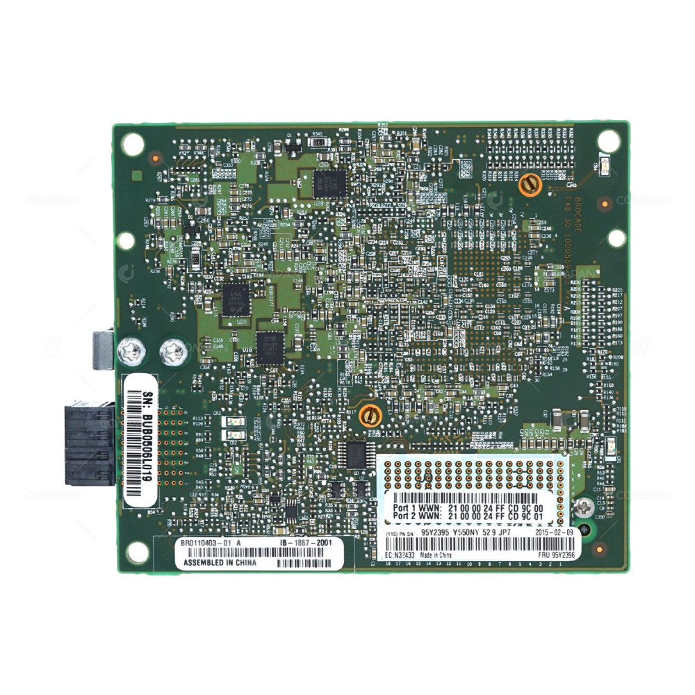 95Y2396 IBM FLEX SYSTEM FC5022 2-PORT 16GB FC ADAPTER 95Y2395